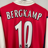 1998/99 ARSENAL BERGKAMP #10 HOME SHIRT (XXL) NIKE