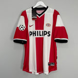 1999/00 PSV V.NISTELROOY #8 *BNWT* C/L HOME SHIRT (XL) NIKE