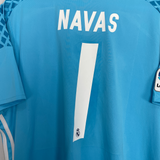 2016/17 REAL MADRID NAVAS #1 GK SHIRT (XL) ADIDAS