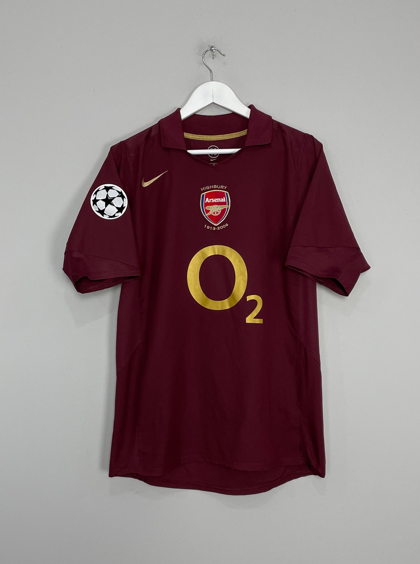 CULT KITS - 2005/06 ARSENAL HENRY #14 CL HOME SHIRT (M) NIKE – Cult Kits