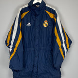 1998/99 REAL MADRID BENCH COAT (M) ADIDAS