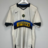 2005/06 INTER MILAN ADRIANO #10 AWAY SHIRT (L) NIKE