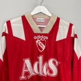 1992/93 INDEPENDIENTE L/S HOME SHIRT (M) ADIDAS