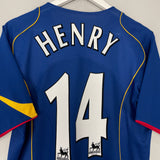 2004/06 ARSENAL HENRY #14 AWAY SHIRT (M) NIKE