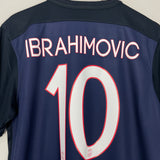 2015/16 PSG IBRAHIMOVIC #10 HOME SHIRT (L) NIKE