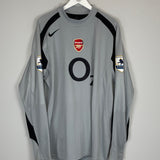 2004/05 ARSENAL LEHMANN #1 GK SHIRT (XXL) NIKE