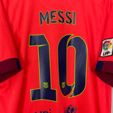 2014/15 BARCELONA MESSI #10 AWAY SHIRT (XL) NIKE