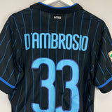 2014/15 INTER MILAN D'AMBROSIO #33 *AUTHENTIC* HOME SHIRT (L) NIKE