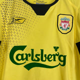 2004/06 LIVERPOOL AWAY SHIRT (S) REEBOK