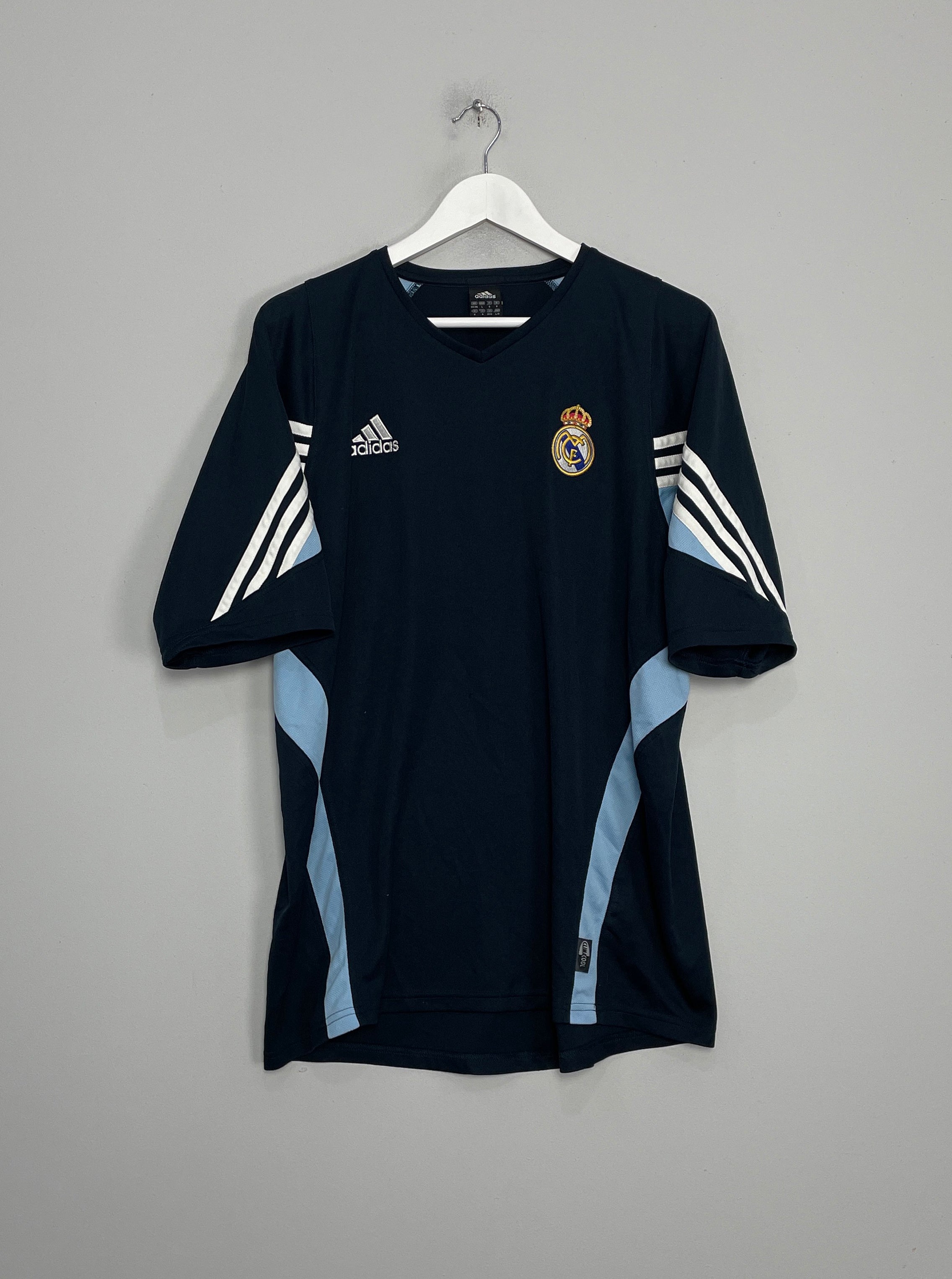 2003/04 REAL MADRID TRAINING SHIRT (L) ADIDAS