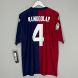 2011/12 CAGLIARI NAINGGOLAN #4 *BNWT* HOME SHIRT (XL) KAPPA