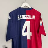 2011/12 CAGLIARI NAINGGOLAN #4 *BNWT* HOME SHIRT (XL) KAPPA