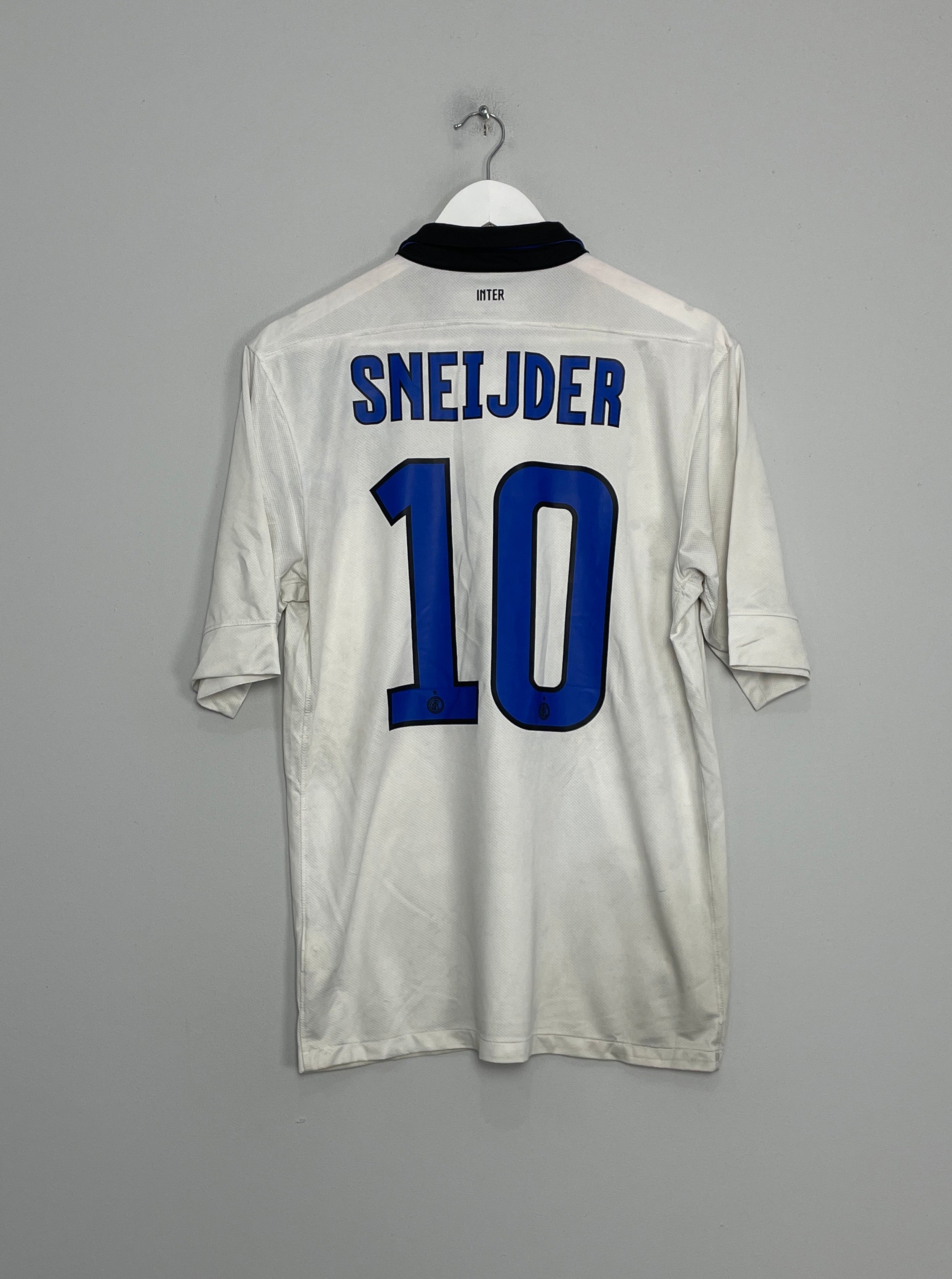 2011/12 INTER MILAN SNEIJDER #10 AWAY SHIRT (M) NIKE