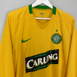 2008/09 CELTIC L/S AWAY SHIRT (XL) NIKE