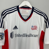 2013/14 NEW ENGLAND REVOLUTION FAGUNDEZ #14 AWAY SHIRT (M) ADIDAS