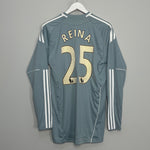 2010/11 LIVERPOOL REINA #25 GK SHIRT (M) ADIDAS