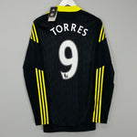 2010/11 LIVERPOOL TORRES #9 *PLAYER ISSUE* BNWT L/S THIRD SHIRT (L) ADIDAS