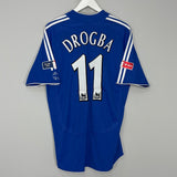 2006/07 CHELSEA DROGBA #11 *FA CUP FINAL* HOME SHIRT (L) ADIDAS