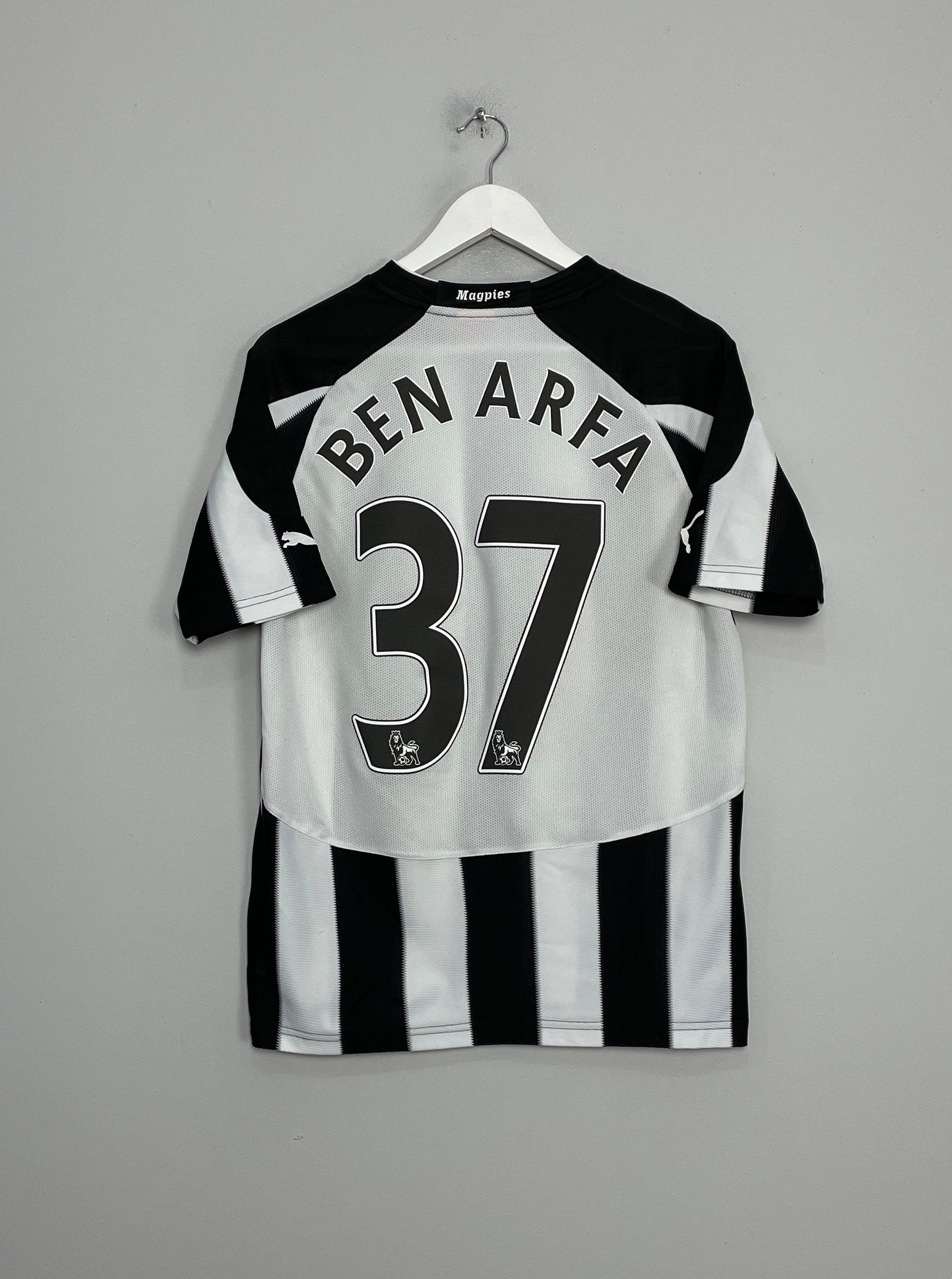 2010/11 NEWCASTLE UNITED BEN ARFA #37 HOME SHIRT (S) PUMA