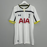 2014/15 TOTTENHAM KANE #18 HOME SHIRT (XL) UNDER ARMOUR