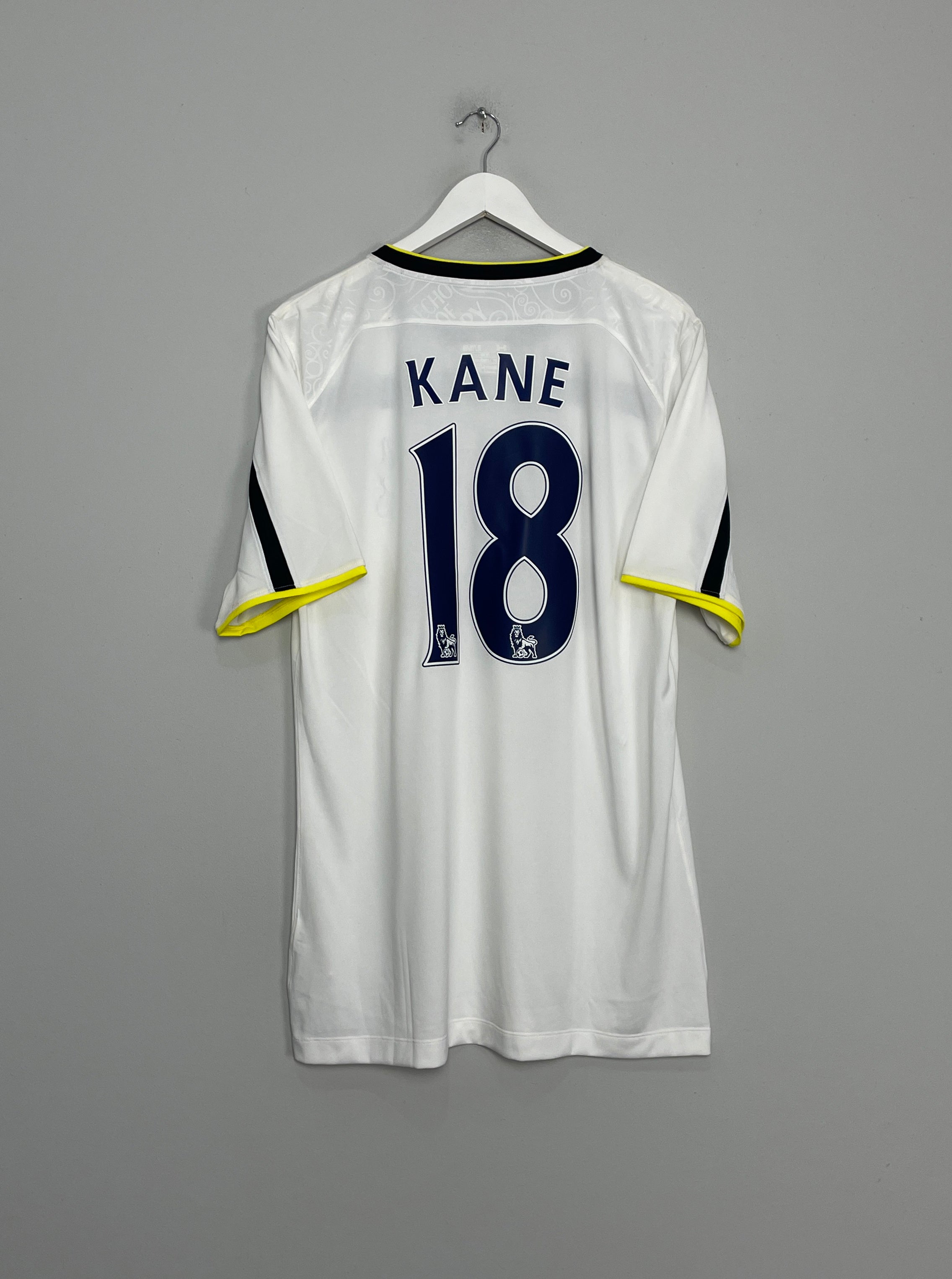 2014/15 TOTTENHAM KANE #18 HOME SHIRT (XL) UNDER ARMOUR