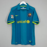 2007/08 BARCELONA RONALDINHO #10 *50 YEAR*  AWAY SHIRT (L) NIKE