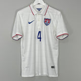 2014/15 USA BRADLEY #4 HOME SHIRT (M) NIKE