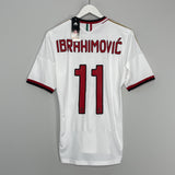 2013/14 AC MILAN IBRAHIMOVIC #11 *BNWT* AWAY SHIRT (S) ADIDAS