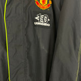 1998/99 MANCHESTER UNITED BENCH COAT (XL) UMBRO