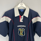 1996/98 SCOTLAND HOME SHIRT (S) UMBRO