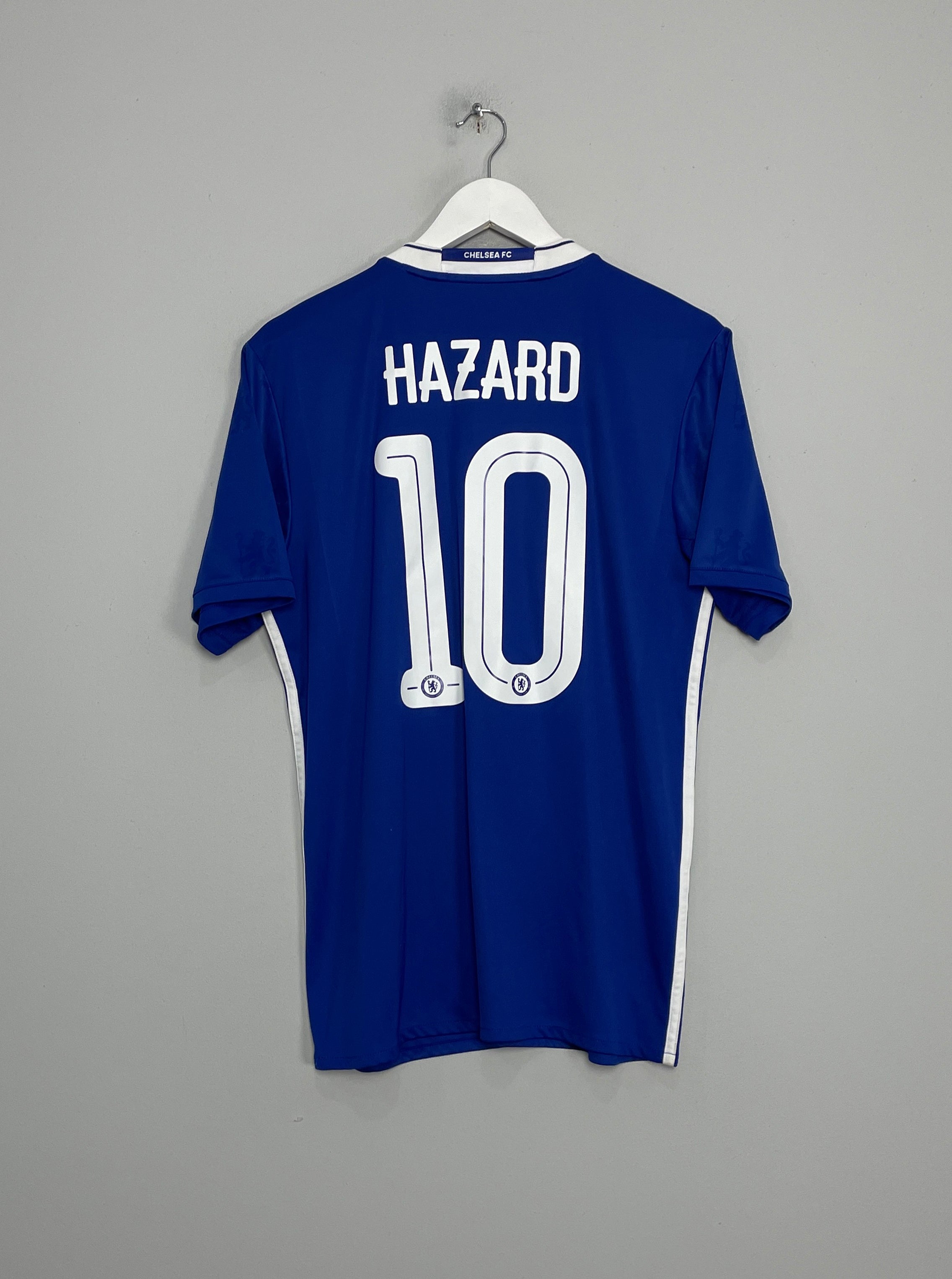 2016/17 CHELSEA HAZARD #10 HOME SHIRT (M) ADIDAS