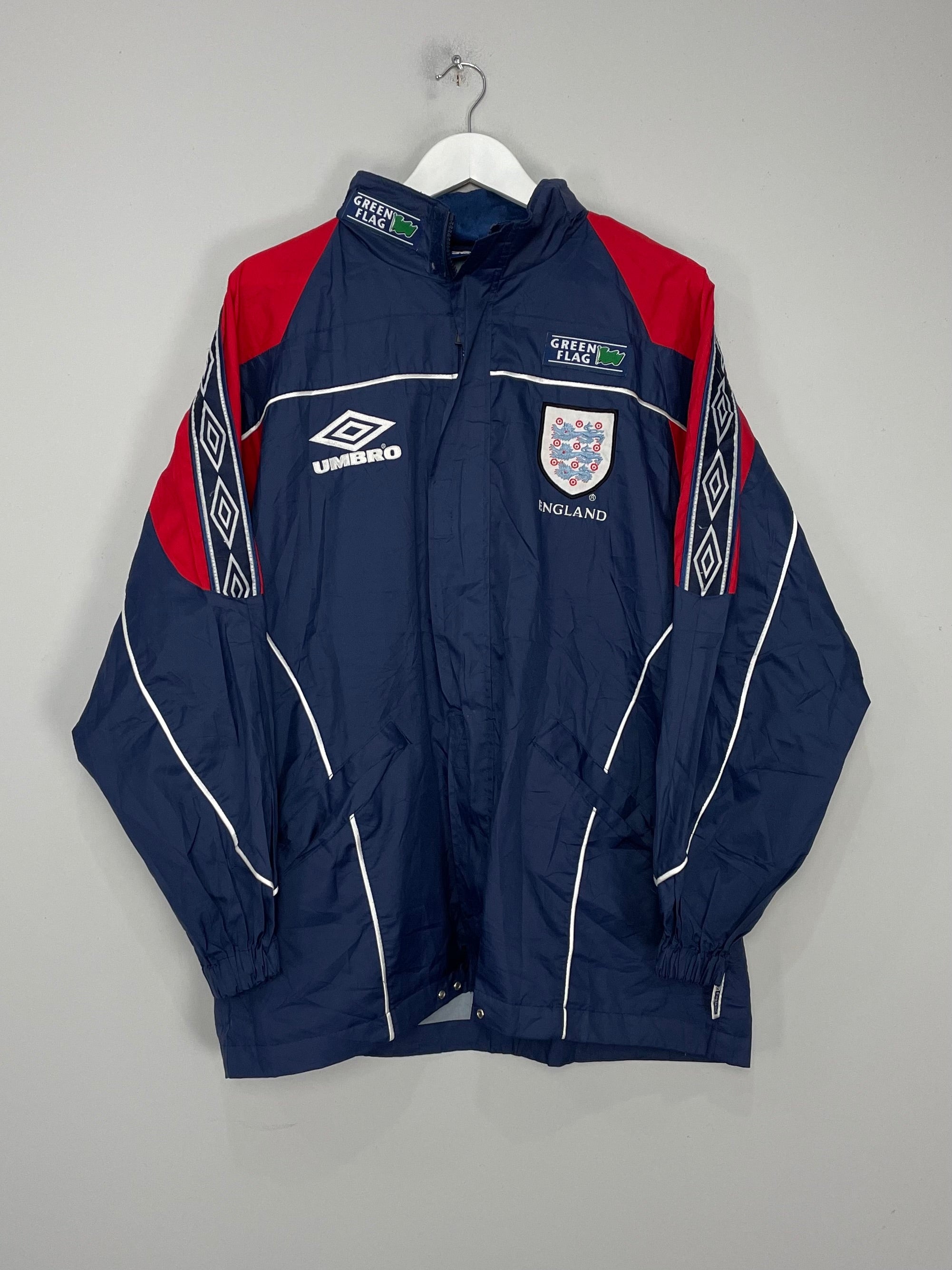 1998/00 ENGLAND TRACK JACKET (S) UMBRO