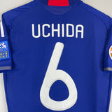 2009/10 JAPAN UCHIDA #6 *PLAYER ISSUE* BNWT HOME SHIRT (S) ADIDAS