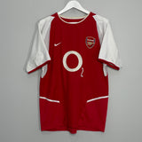 2002/04 ARSENAL HENRY #14 HOME SHIRT (M) NIKE