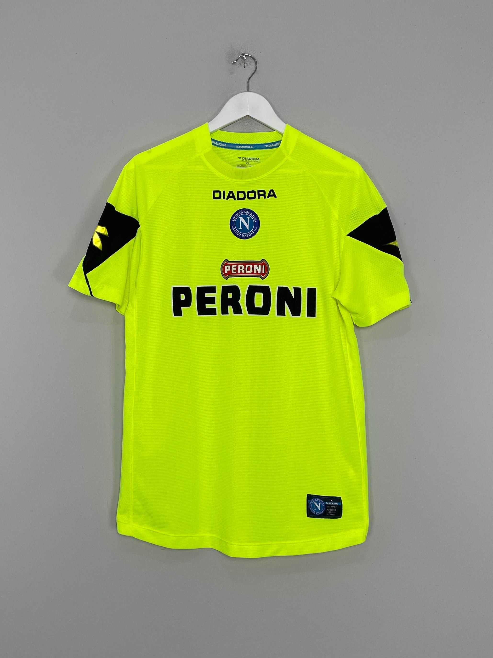 Image of the Napoli shirt from the 2002/03 season