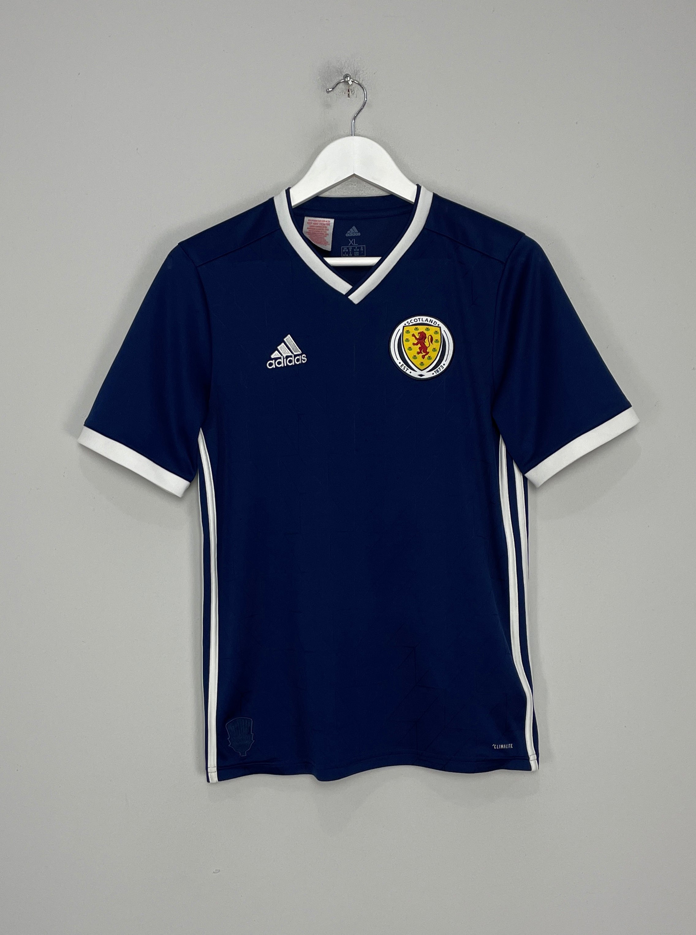 2018/19 SCOTLAND HOME SHIRT (XL.KIDS) ADIDAS