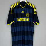 2009/10 CHELSEA DROGBA #11 AWAY SHIRT (XL) ADIDAS