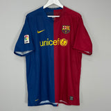 2008/09 BARCELONA MESSI #10 HOME SHIRT (XL) NIKE