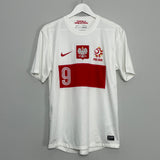 2012/13 POLAND LEWANDOWSKI #9 HOME SHIRT (M) NIKE