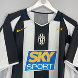 2004/05 JUVENTUS DEL PIERO #10 HOME SHIRT (M) NIKE