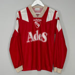 1992/93 INDEPENDIENTE L/S HOME SHIRT (M) ADIDAS