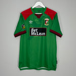 2020/21 GLENTORAN FC HOME SHIRT (L) UMBRO