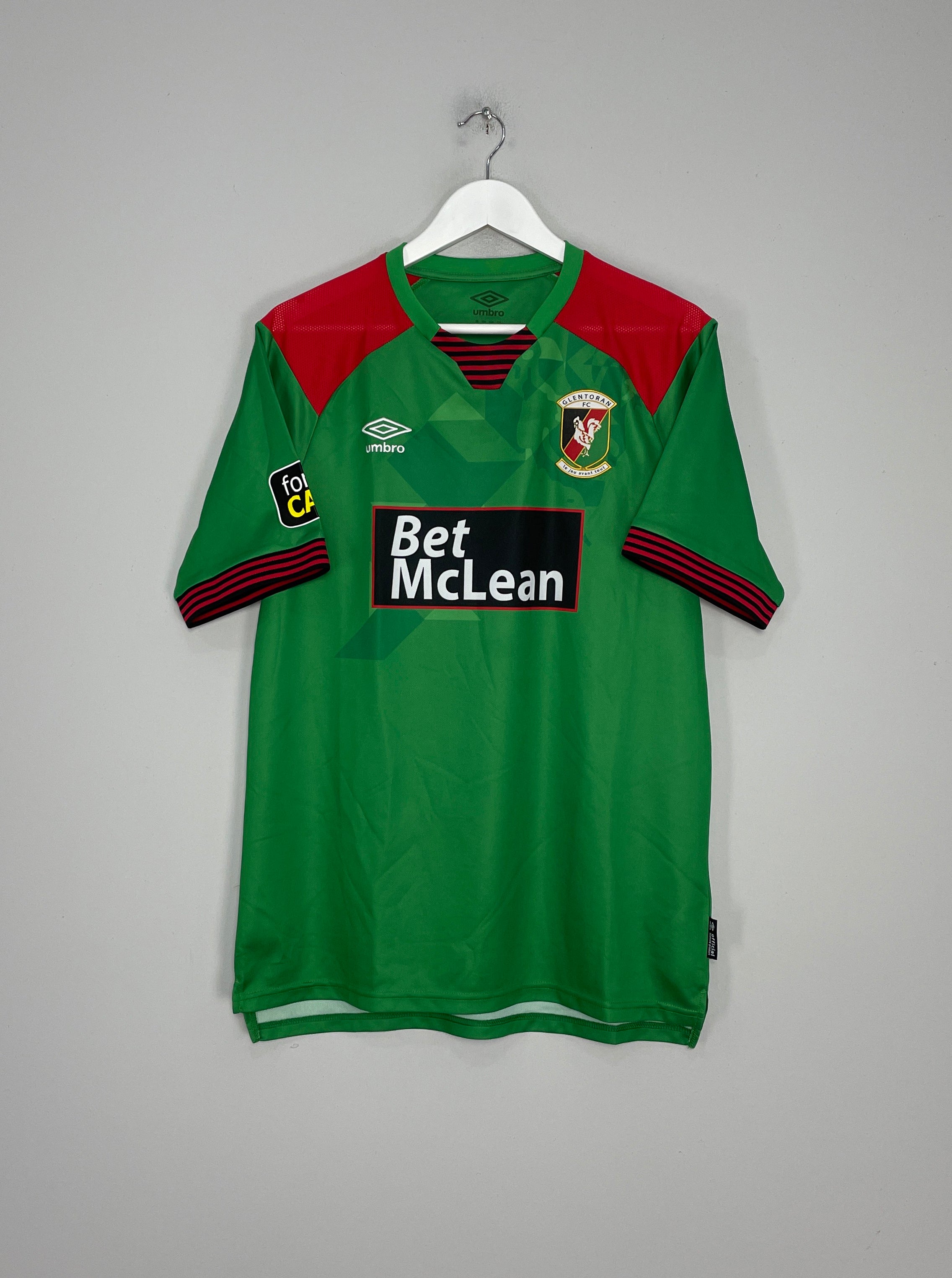 2020/21 GLENTORAN FC HOME SHIRT (L) UMBRO