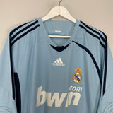 2008/09 REAL MADRID CASILLAS #1 GK SHIRT (XL) ADIDAS