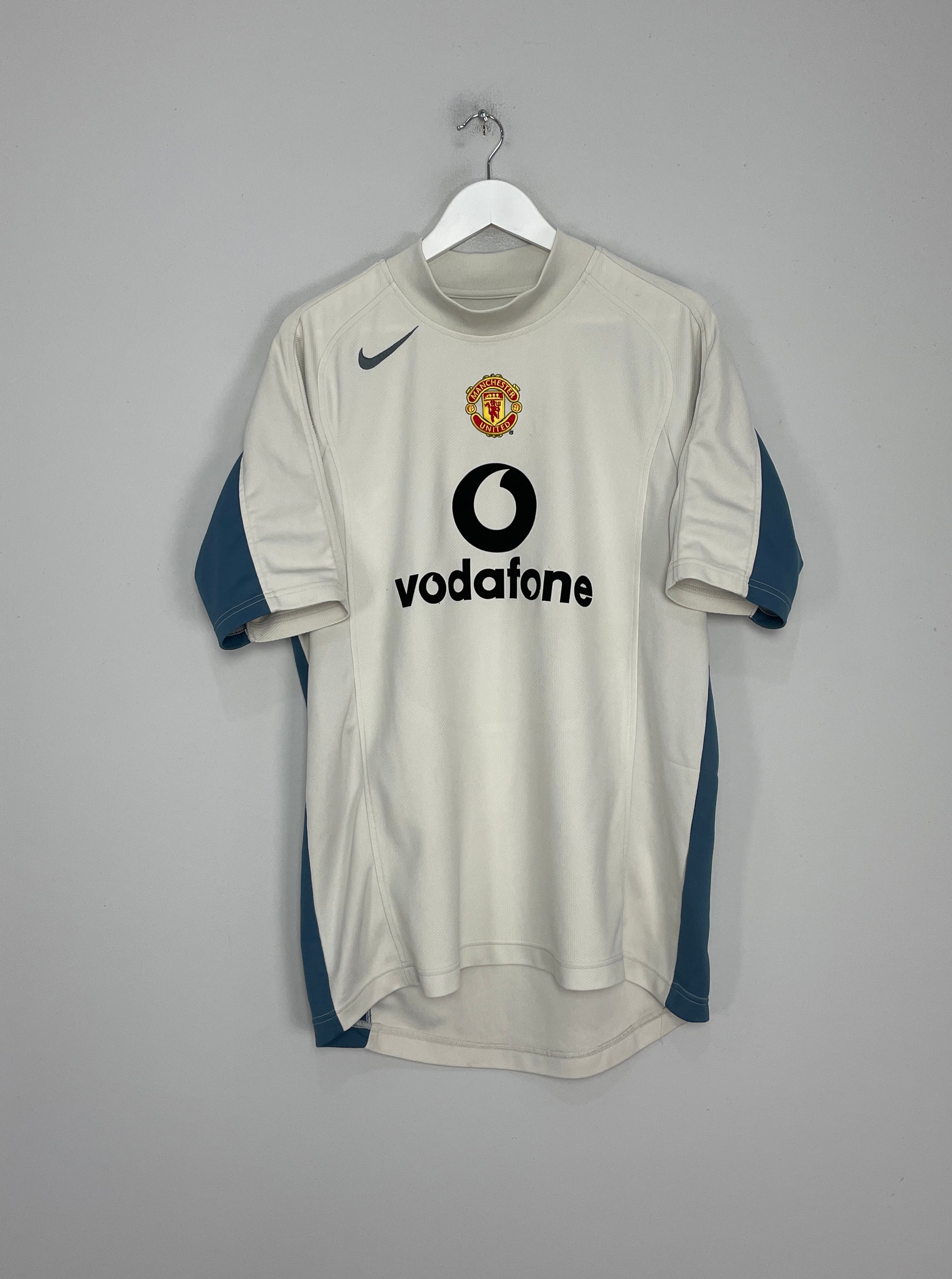 2004/05 MANCHESTER UNITED TRAINING SHIRT (L) NIKE