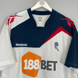 2011/12 BOLTON K.DAVIES #14 HOME SHIRT (XL) REEBOK