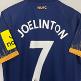 2022/23 NEWCASTLE JOELINTON #7 AWAY SHIRT (L) CASTORE