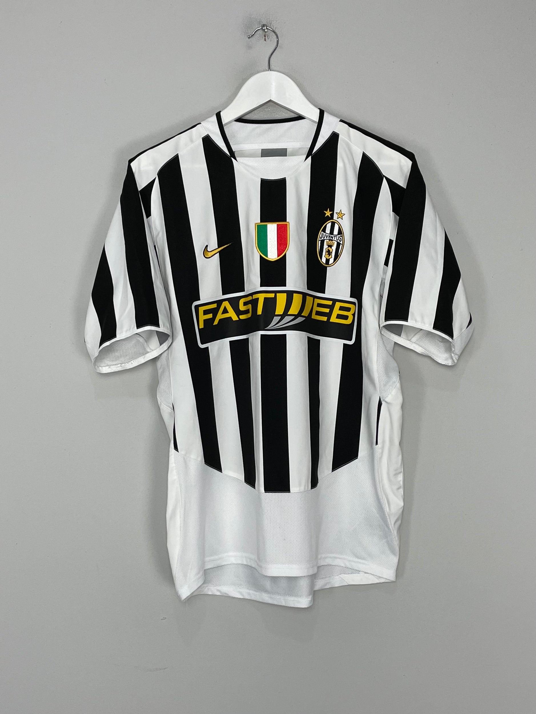 CULT KITS - 2003/04 JUVENTUS DEL PIERO #10 HOME SHIRT (M) NIKE