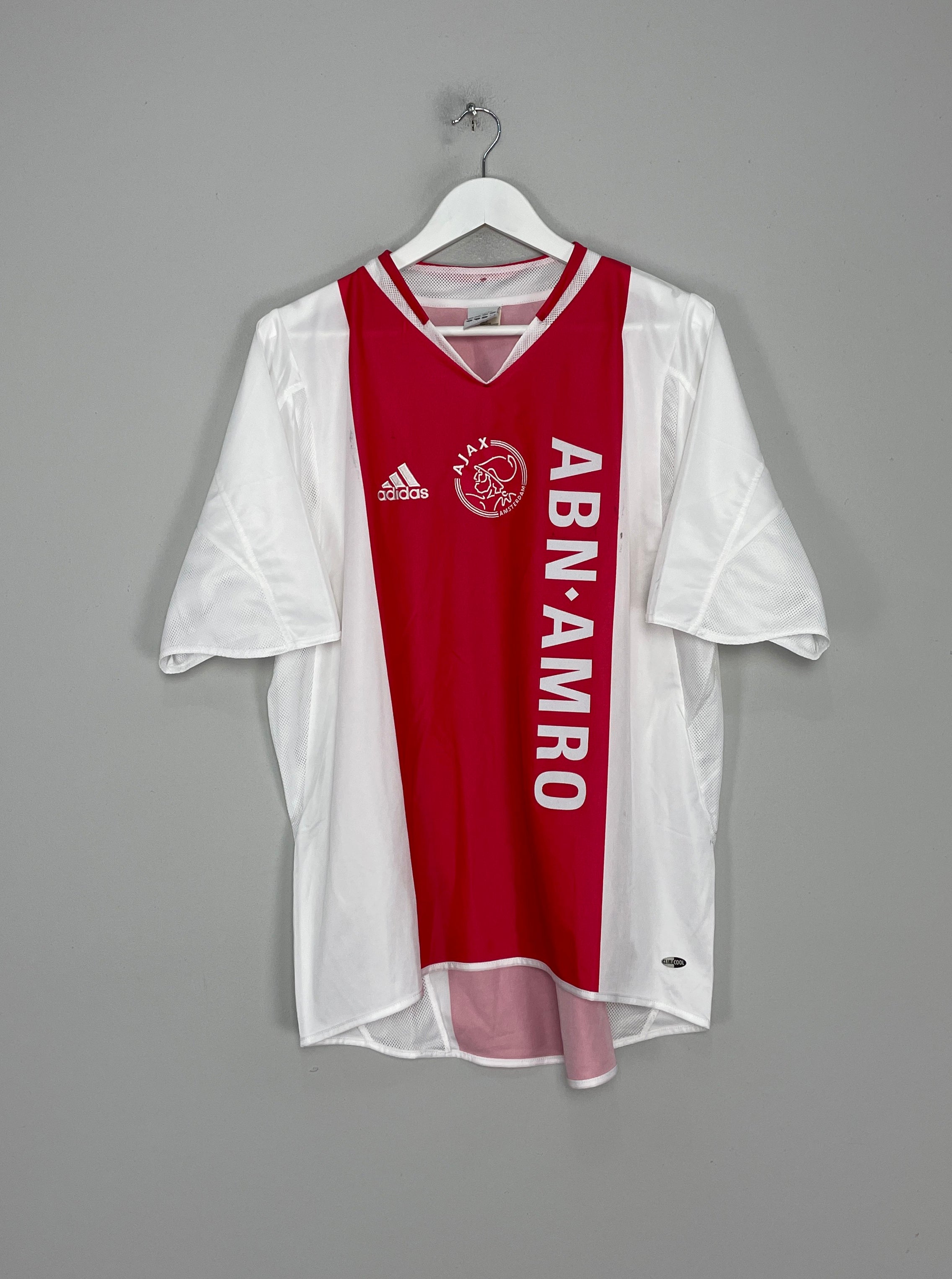 2004/05 AJAX HOME SHIRT (L) ADIDAS