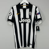 2014/15 JUVENTUS TEVEZ #11 *BNWT* C/L HOME SHIRT (M) NIKE